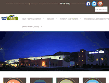 Tablet Screenshot of grandriverhealth.org